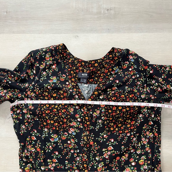 Maeve by Anthropologie Marlie Button-Front Chambray Tunic Dress - Picture 9 of 12